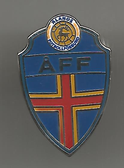 Badge Football Association Aalands  silver